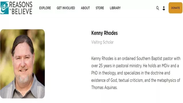 Brett Keane Calls Pastor Kenny Rhodes Church Reasons to Believe