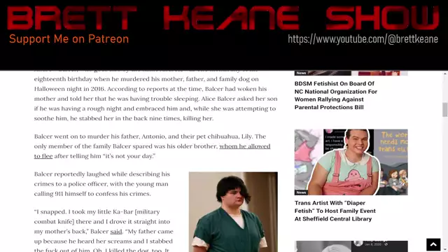 Atheist Transgender Slaughters Entire Family Including the Pets By Brett Keane