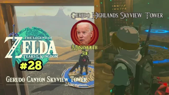 Tears of the Kingdom #28 ''Gerudo Canyon & Highlands Skyview Towers'' #totk