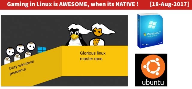 Gaming in Linux is Awesome, when its NATIVE!  [18 Aug 2