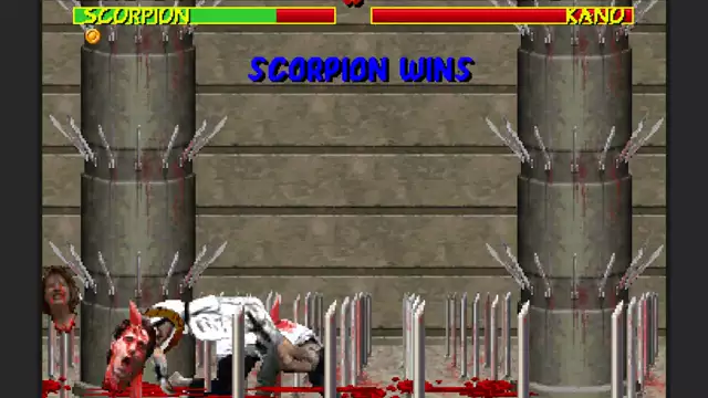 Mortal Kombat Origens - Mortal Kombat 1: Scorpion on Fire  (Gameplay em Portugus do Brasil).