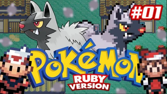 Pokémon Ruby #01 - Cuidado, Poochyena! (Gameplay em portugues do Brasil).
