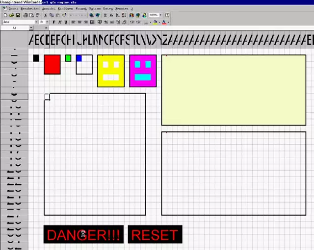 Pixel/Raster Graphics with Excel 1