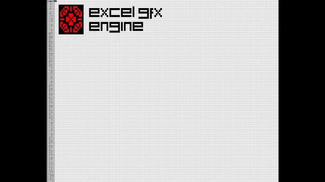 Pixel/Raster Graphics with Excel 2