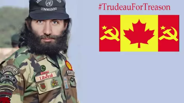 JUSTIN TRUDEAU ENEMY OF THE CANADIAN PEOPLE
