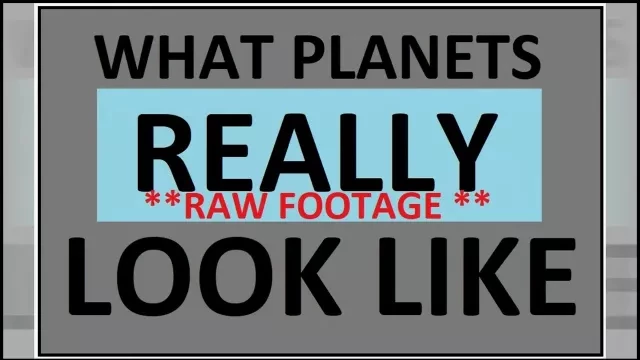 What Planets & Stars REALLY Look Like