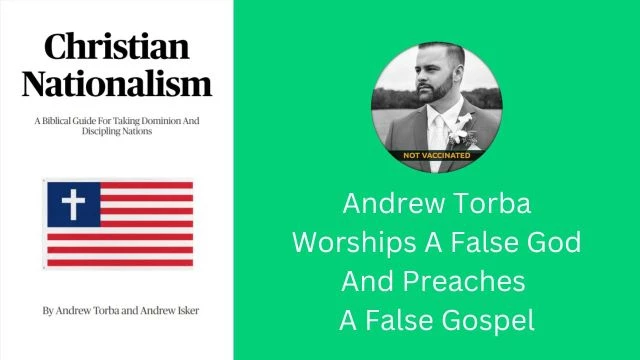 Andrew Torba Worships A False God And Preaches  A False Gospel