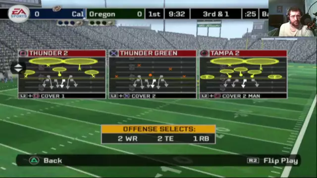 NCAA Football 07 | Dynasty Mode 2007 Season | Game 5: Oregon VS Cal
