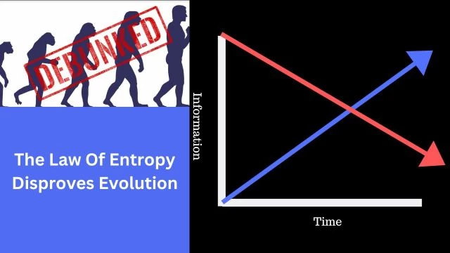 The Law Of Entropy Disproves Evolution