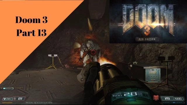 Doom 3: BFG Edition | Doom 3: Part 13 (SPIDER QUEENS BOSS BATTLE!!)
