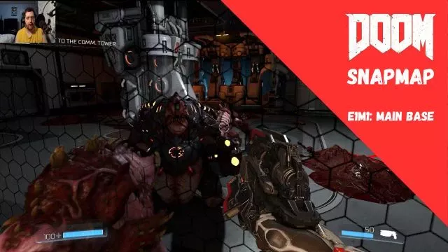 Doom SnapMap - E1M1: Main Base