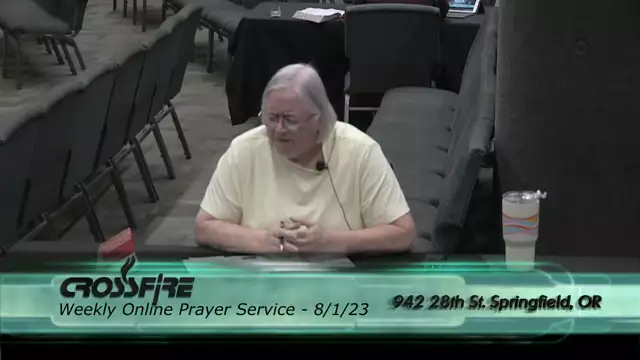 Crossfire Healing House | Weekly Online Prayer Service 8/1/23