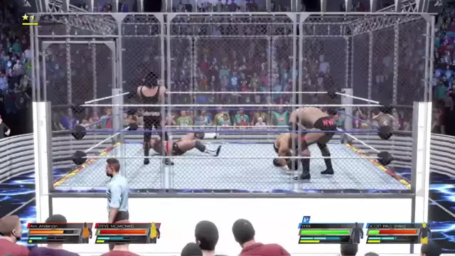 DPH Wrestling -  Cage Match - 4 Horsemen Vs. Wolfpac