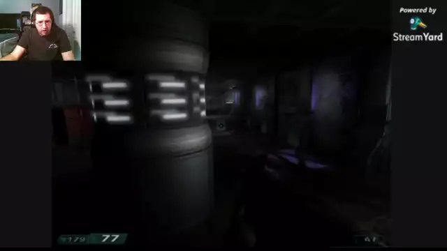 Classic Doom 3 Mod Part 1 (CHAINSAW!!  FIND SOME MEAT!!)