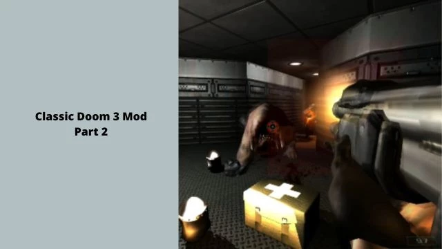 Classic Doom 3 Mod Part 2 (I NEVER KNEW THAT SECRET WAS THERE!!)