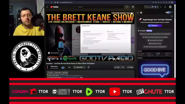 YouTube's Unprecedented Censorship: Brett Keane Silenced!