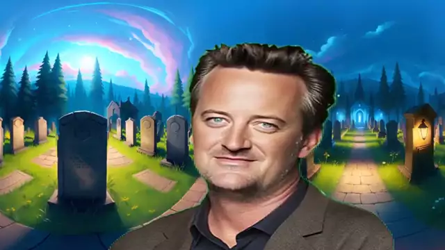 THE SPOOKY GRAVE SITE OF CHANDLER BING