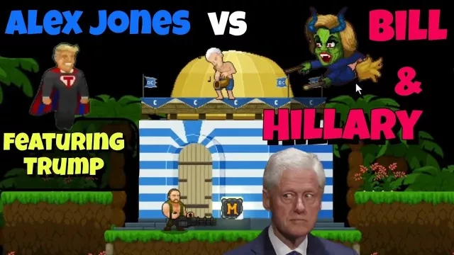 Alex Jones NWO Wars Bill & Hillary #3 (featuring Trump)
