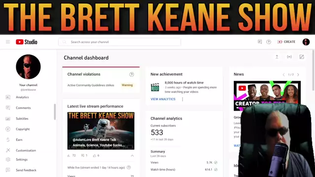 YouTube Sucks and Many Left or Leaving By Brett Keane
