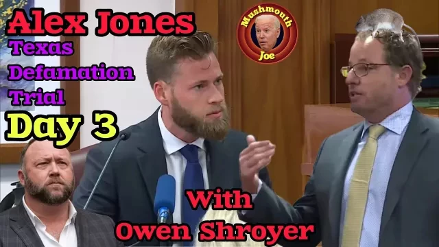Alex Jones Texas Defamation Trial Day 3 (Owen Shroyer)
