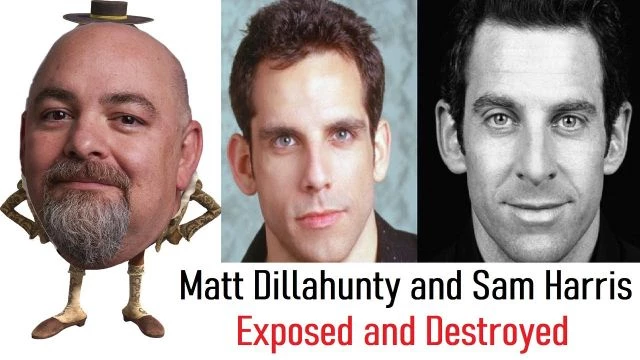 Atheist Sam Harris & Matt Dillahunty Exposed and Destroyed By Brett Keane