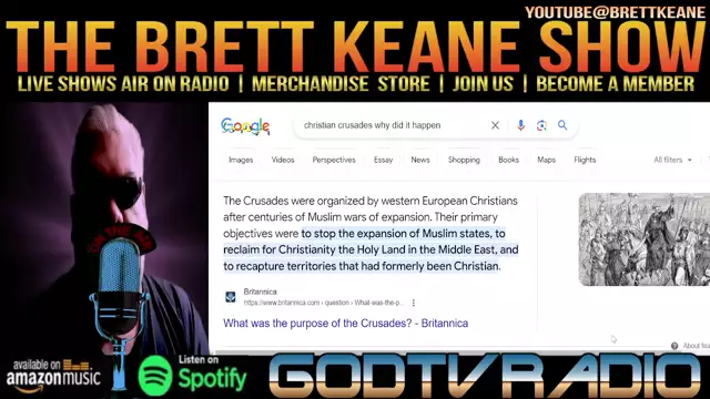 Christian Crusades - Why Christians Killed By Brett Keane