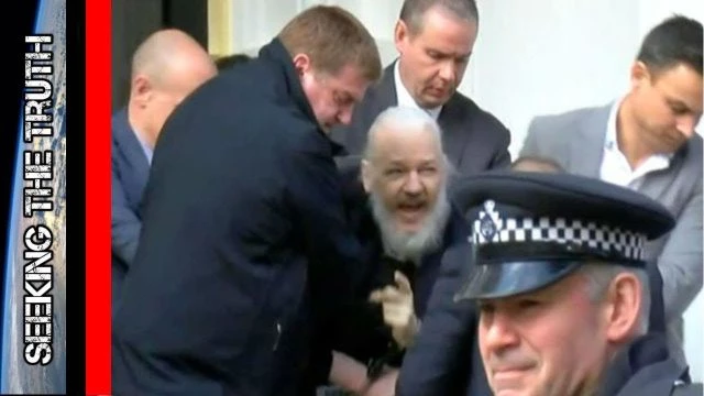 WikiLeaks Julian Assange Arrested by British Police on behalf of US Authorities (1)