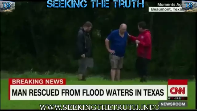 CNN Caught Staging Flood Rescue In Texas - Fake Rescue Hurricane Harvey (1)