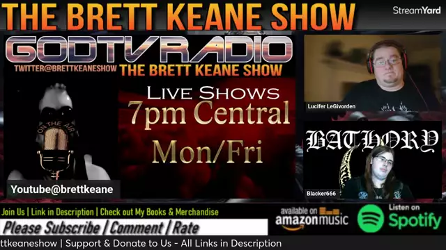 Brett Keane Show /w @Lucifer-LeGivorden | Everyone Welcome | Link in Description