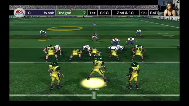 NCAA Football 07 | Dynasty Mode 2010 Season | Game 9: Oregon VS Washington