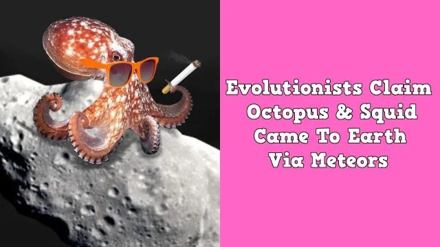 Evolutionists Claim Octopus & Squid Came To Earth Via Meteors
