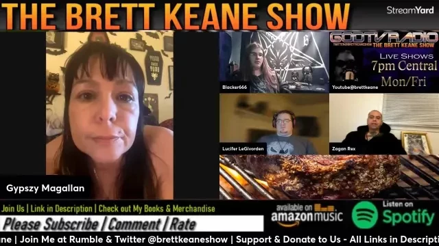 Brett Keane Show | @Lucifer-LeGivorden Haunting Spirits, Hell Ghost, Fantasy Reality, Human Steak