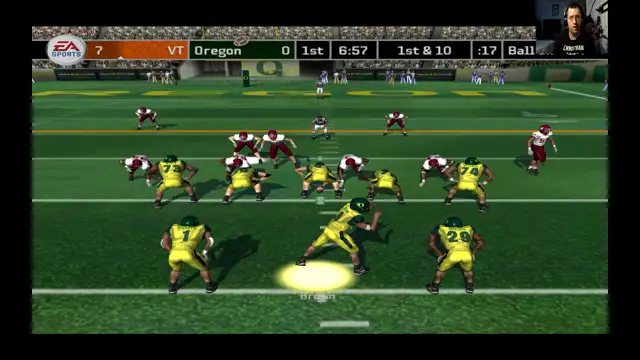 NCAA Football 07 | Dynasty Mode 2011 Season | Game 1: Oregon VS Virginia Tech!