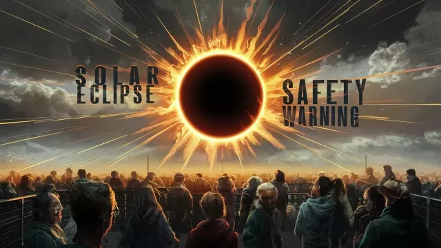 SOLAR ECLIPSE SAFETY WARNING