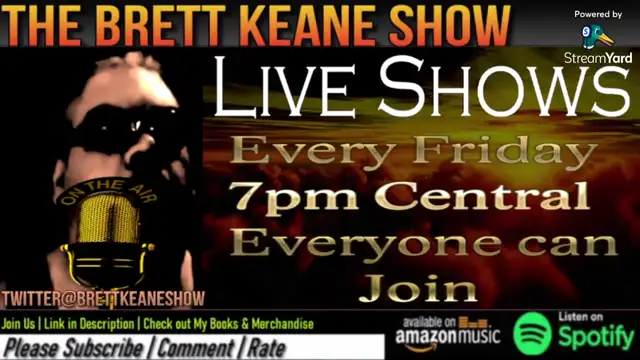 Brett Keane Show Comet Riding Apes