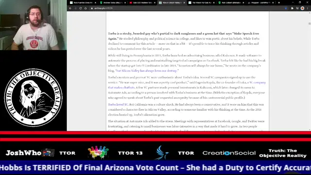 Nick Fuentes Worships Andrew Torba And Puts Out False Claims About Torba