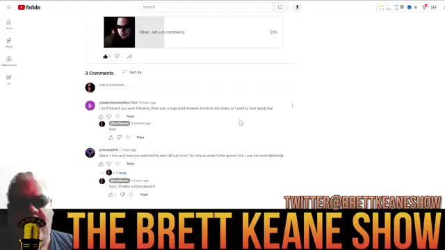 Brett Keane Talks Fallout Tv Show, Kendrick Drake Drama, Movies Television, Music, Games You Love