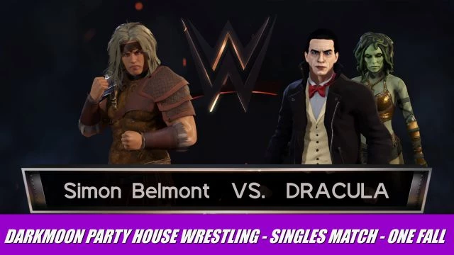 DPH Wrestling - Simon Belmont Vs Dracula
