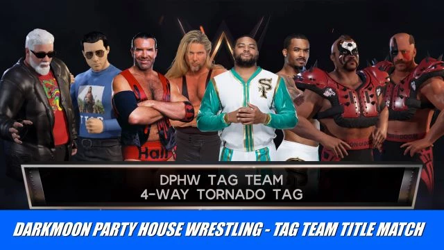 DPHW - 8 Man Tornado Tag (Title Match)