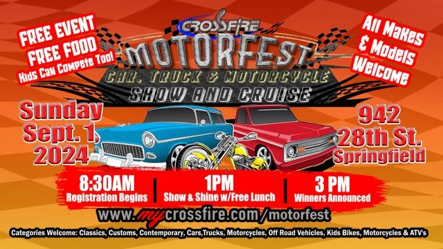 Motorfest 2024 (11 am Service) | Crossfire Healing House